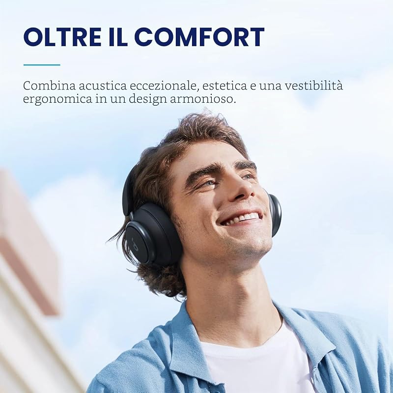 Anker Innovations Soundcore Space Q45 - Cuffie Con Microfono