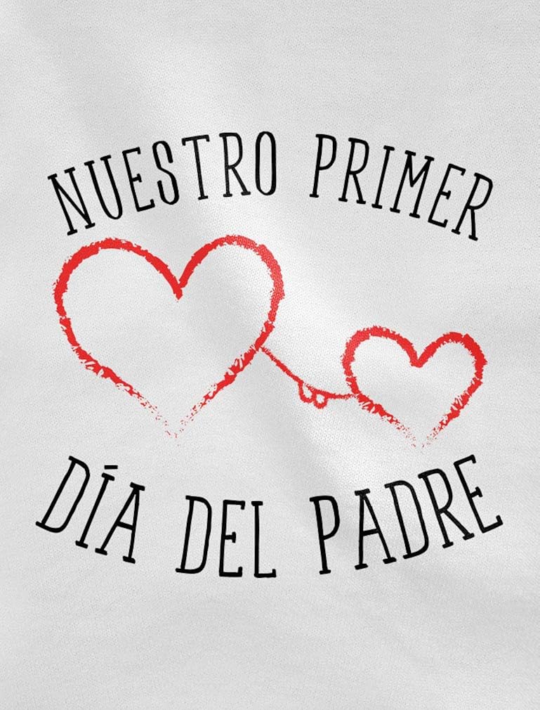 Nuestro Primer Dia Del Padre Regalo Dia Del Padre Bebe Body De Manga Larga Para Bebe Ninos De Hasta 24 Meses Ropa De Una Pieza