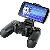 Nyko - Smart Clip Plus Smartphone Attachment Clip for PlayStation 4 | DUALSENSE Controller Smartphone Holder | Fully Adjustab