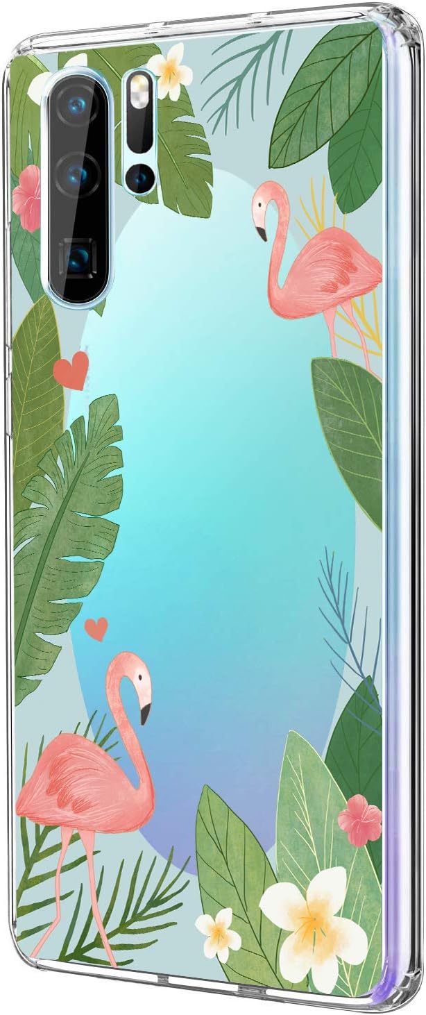 Case Compatible Huawei P30/P30 Pro Silicone Case Clear Transparent Soft Rubber Gel TPU Ultra-Slim Anti-Scratch Anti-Fall Waterproof Personality Back Cover for Huawei P30 Lite (Graphic 3, P30 Pro)