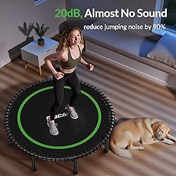 BCAN 48" Adult Fitness Trampoline with Durable