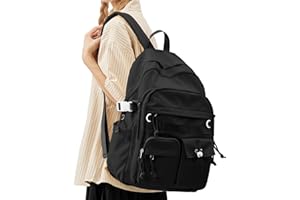 School Backpack School Backpack for Men Women Lightweight Laptop Bookbag Casual Daypack for Business Work College Travel