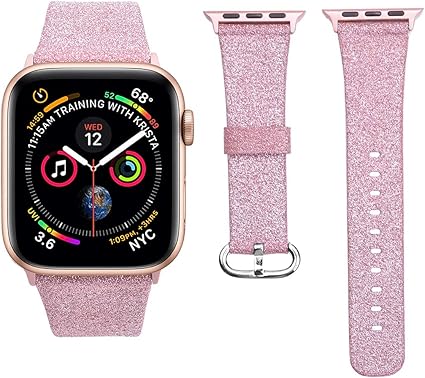 glitter iwatch band