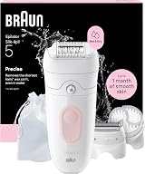 Braun Silk-épil 5 Epilator 5-060 Flamingo Pink Wet & Dry Cordless Shaver