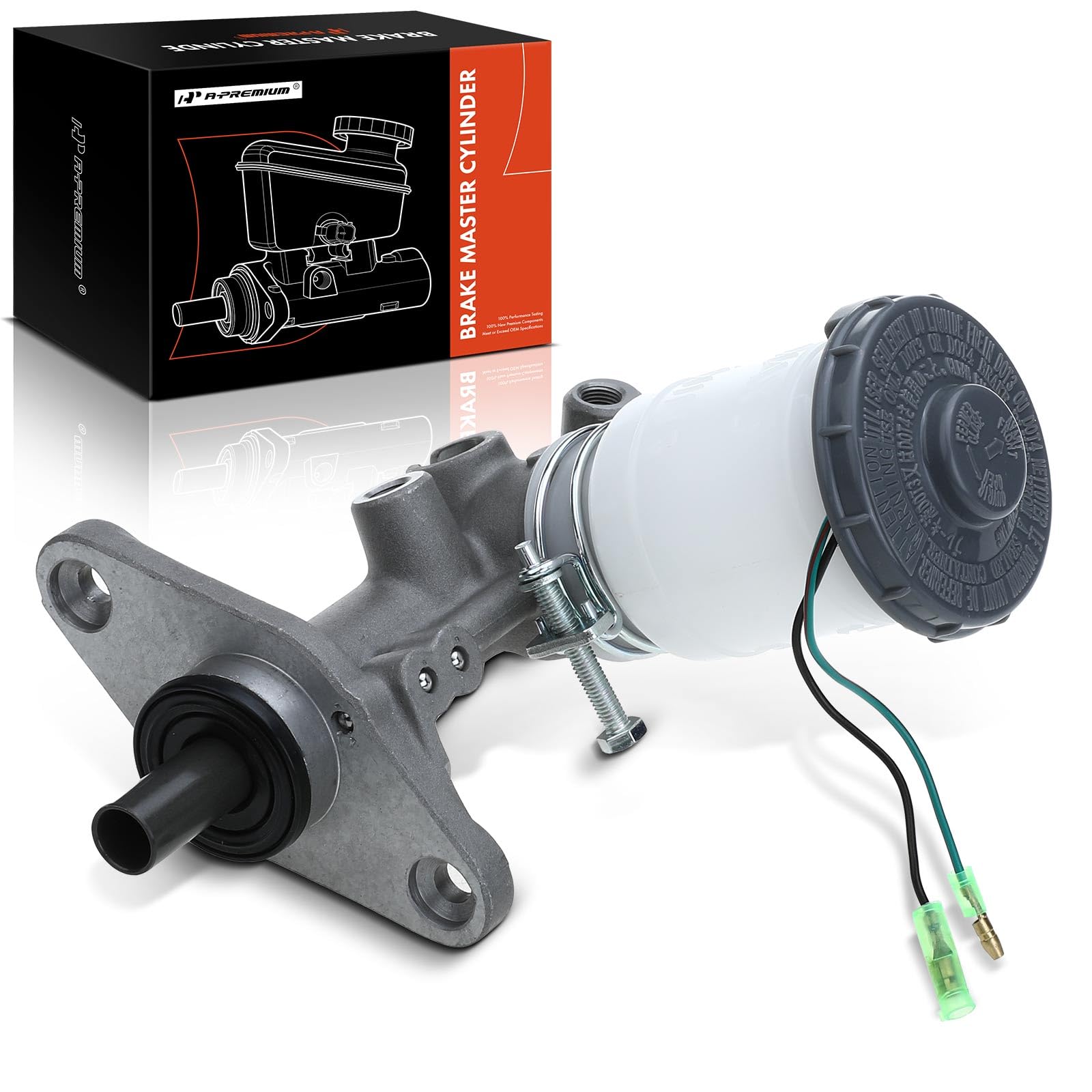 Photo 1 of A-Premium Brake Master Cylinder with Reservoir and Cap Compatible with Honda Vehicles - Civic 1988-1995, Civic del Sol 1993-1997, CRX 1988-1991 - Replaces# 46100SH3A02, 46100SH3A03