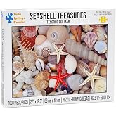 Twin Spring Goods 1000 Piece Jigsaw Puzzle, Seashell Treasures, 1,000 pcs