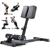 leikefitness Sissy Squat Machine,Leg Exercise Machine for Home Gym | Deluxe Multi-Function Deep Sissy Squat Bench Workout Station