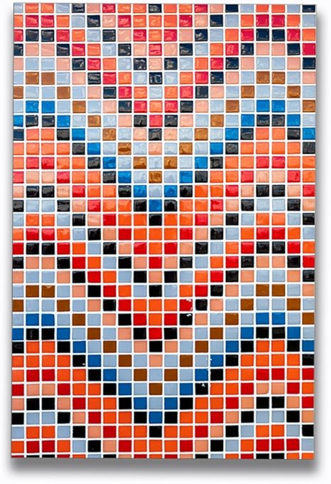 Amazon Co Jp セラミックガラスタイルモザイクコンポジションアルミメタルフォトプリント壁アート 8 X12 Smprintabs0 R 8x12 ホーム キッチン