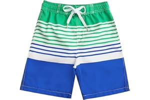 Kute 'n' Koo Boys Swim Trunks, Quick Dry Boys Boardshorts, Boys Bathing Suit Sizes from 2T to 18/20