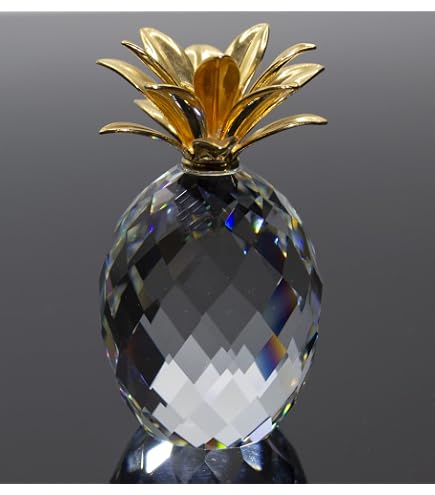 Amazon.com: SWAROVSKI Figurine: 010044 Large Gold Pineapple