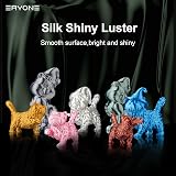 ERYONE Silk PLA Filament 1.75mm 1kg Silk Blue High Gloss 190-220C view 3