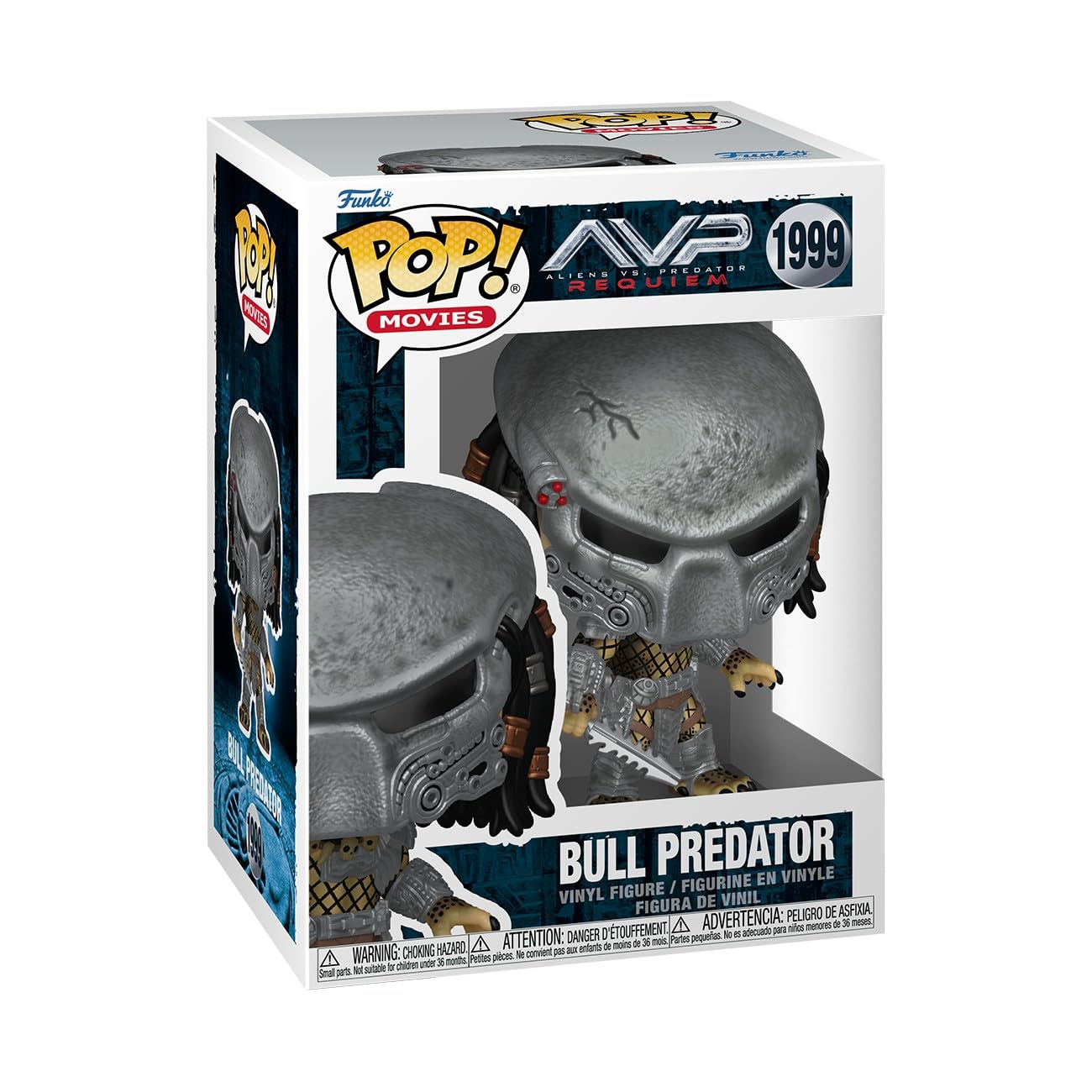 Photo 1 of Funko Pop! Movies: Predator - Bull Predator - Collectable Vinyl Figure - Gift Idea - Official Merchandise - Toys for Kids & Adults - Horror Fans - Model Figure for Collectors and Display