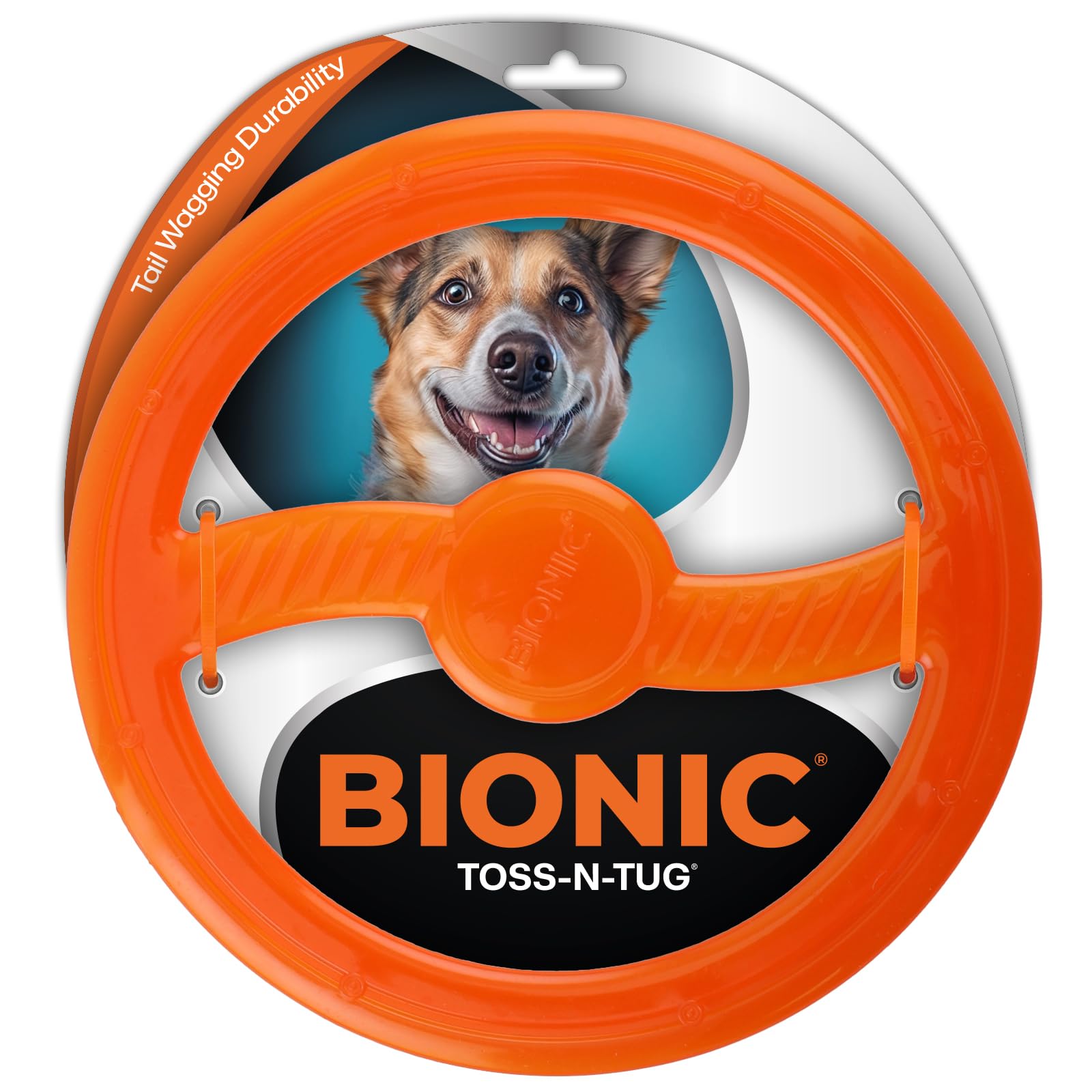 BIONIC Toss-N-Tug Ring, 22.7cm 9inch