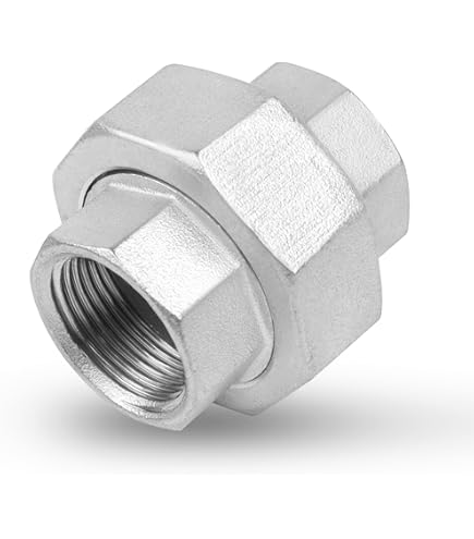 Megairon 2" Cap,NPT Female Threaded Cast Pipe Fitting,Stainless Steel 304 - View #12