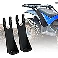 OFIG Universal ATV Rear Passenger Foot Rest, Foldable Heavy Duty Rear Passenger Foot Pegs Foot Rest Foot Pedesta Compatible w