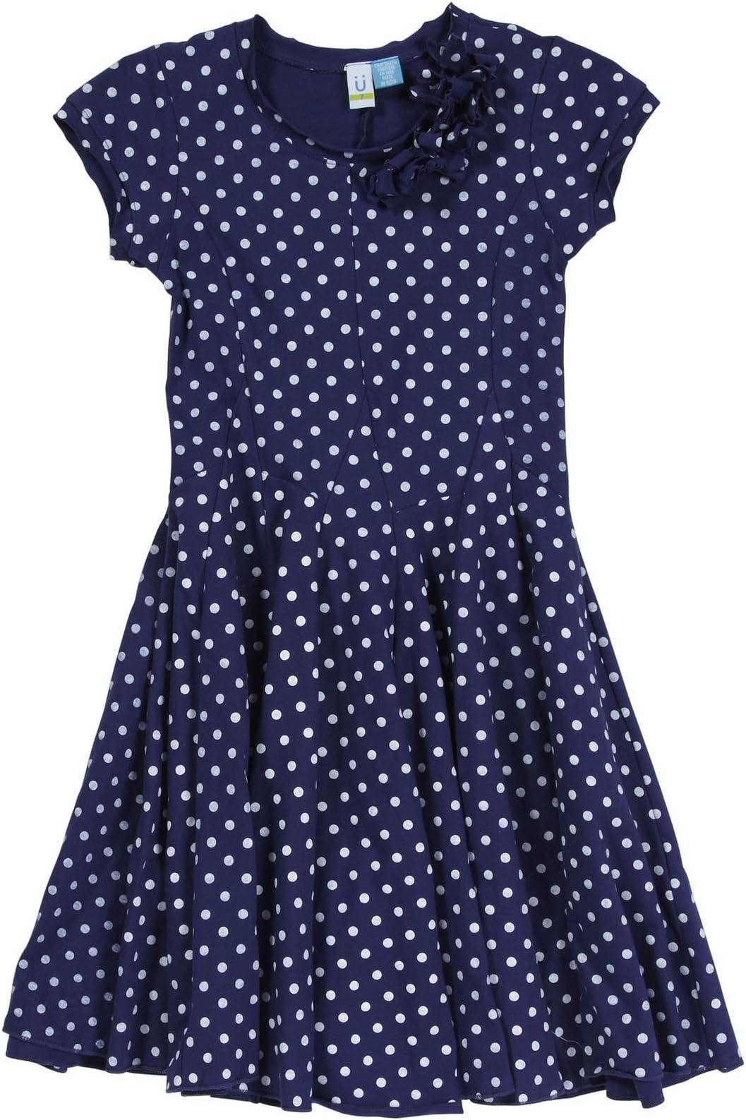 U by Blu Girls' 'Gummy Bear' Dress (Toddler/Kid)- Dark Cobalt - 4