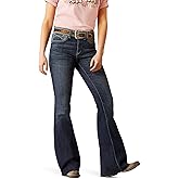 Ariat Womens R.e.a.l. High Rise Doba Flare Jean