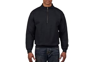 Gildan Mens Fleece Quarter-Zip Cadet Collar Sweatshirt, Style G18800