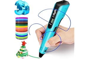3D Pen for Kids, 3D Printing Pen Printer with 150ft PLA Filament Refills, 3-Dimensional Drawing Art Craft Kit, stylo Impressi