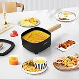 Audecook Electric Hot Pot 2L 8 Inch Frying Pan Dual Power 350W 800W view 6