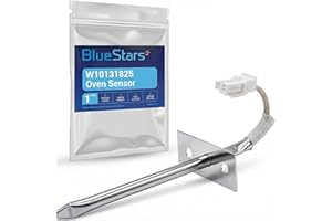 BlueStars Ultra Durable W10131825 Oven Temperature Sensor - Compatible with Whirlpool Maytag KitchenAid Ovens - Replaces WPW1