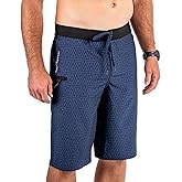 Maui Rippers Very Long 4 Way Stretch Boardshorts 24 Inch Outseam