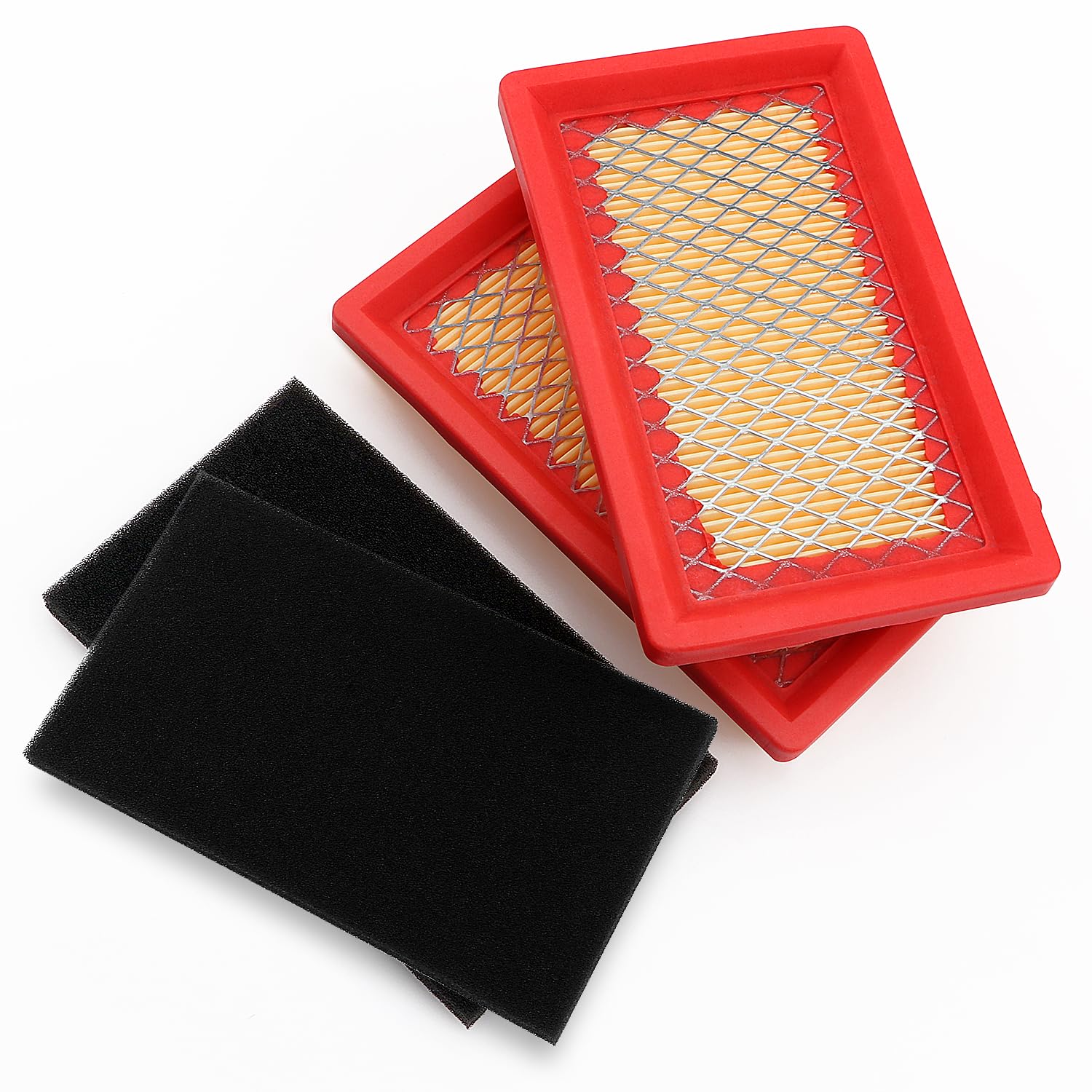 VooGenzek 2 PCS Lawn Mower Air Filter 951-10298, 951-10298 Air Filter, 14 083 15-S Air Filter Replacement, with Pre-Filter, Compatible with Cub Cadet 951-14632 SC100 Kohler 14 083 01-S