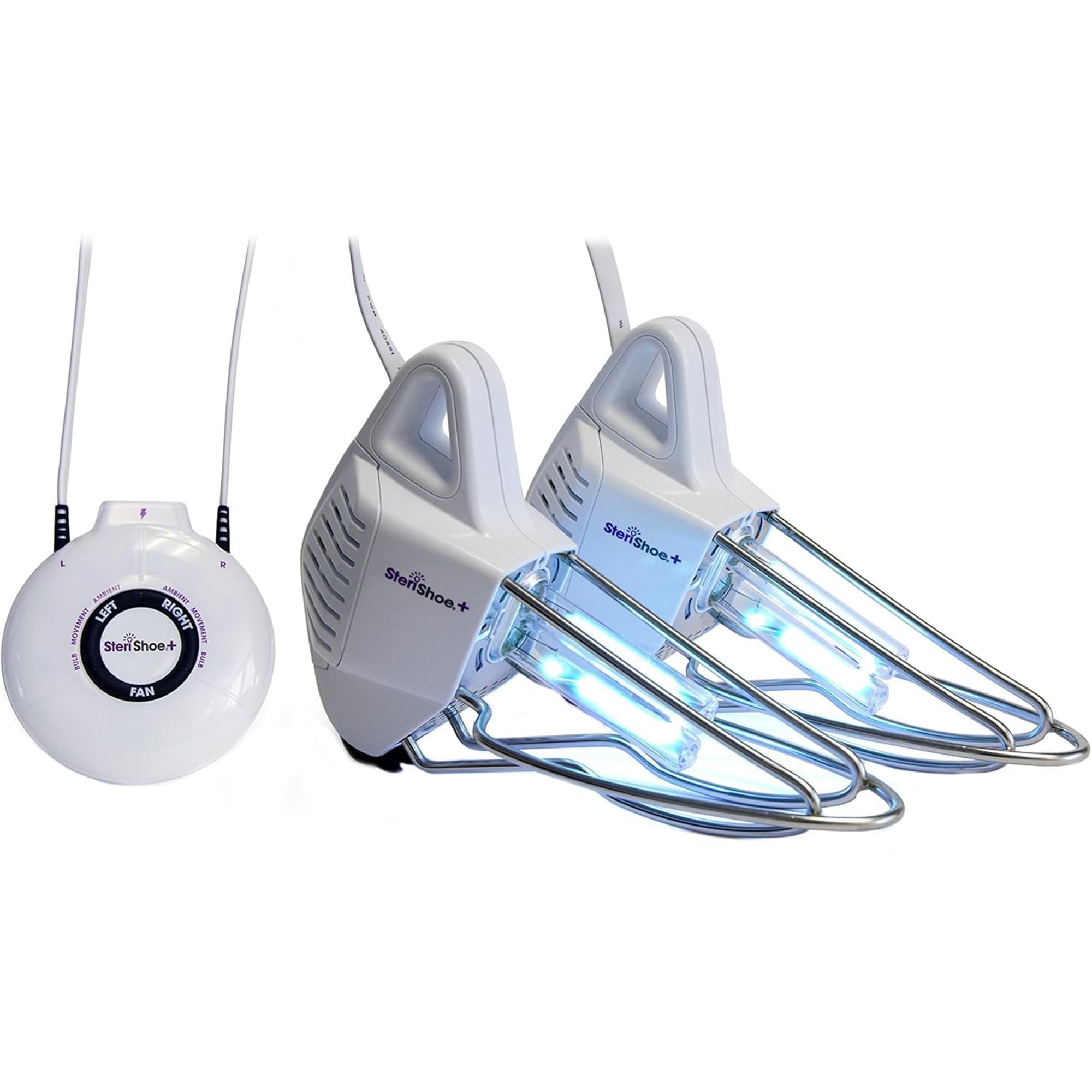 SteriShoe SteriShoe UV Shoe Sanitizer and Deodorizer – Ultraviolet Light Sterilizer for Sneakers, Boots, and Dress Shoes – Kills Odor-Causing Bacteria and Toenail Fungus Germs for Fresh, Clean Feet