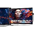 New Mobile Pixels Duex Max DS Portable Monitor, 14.1" FHD 1080P IPS Ultra Slim Laptop Screen Extender, USB A/USB C/HDMI Plug and Play Laptop Monitor, Windows/Mac/Android/Switch Compatible