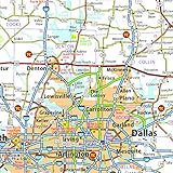 Image de Texas - Oklahoma Zoom Map 176 (Michelin Zoom Maps)