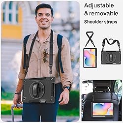 GROLEOA for Galaxy Tab S6 Lite Case: Military Grade
