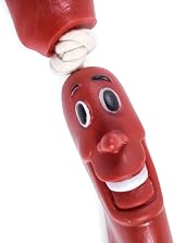 Petface Sausage On A Rope Tug Dog Toy Pack of 1 view 7