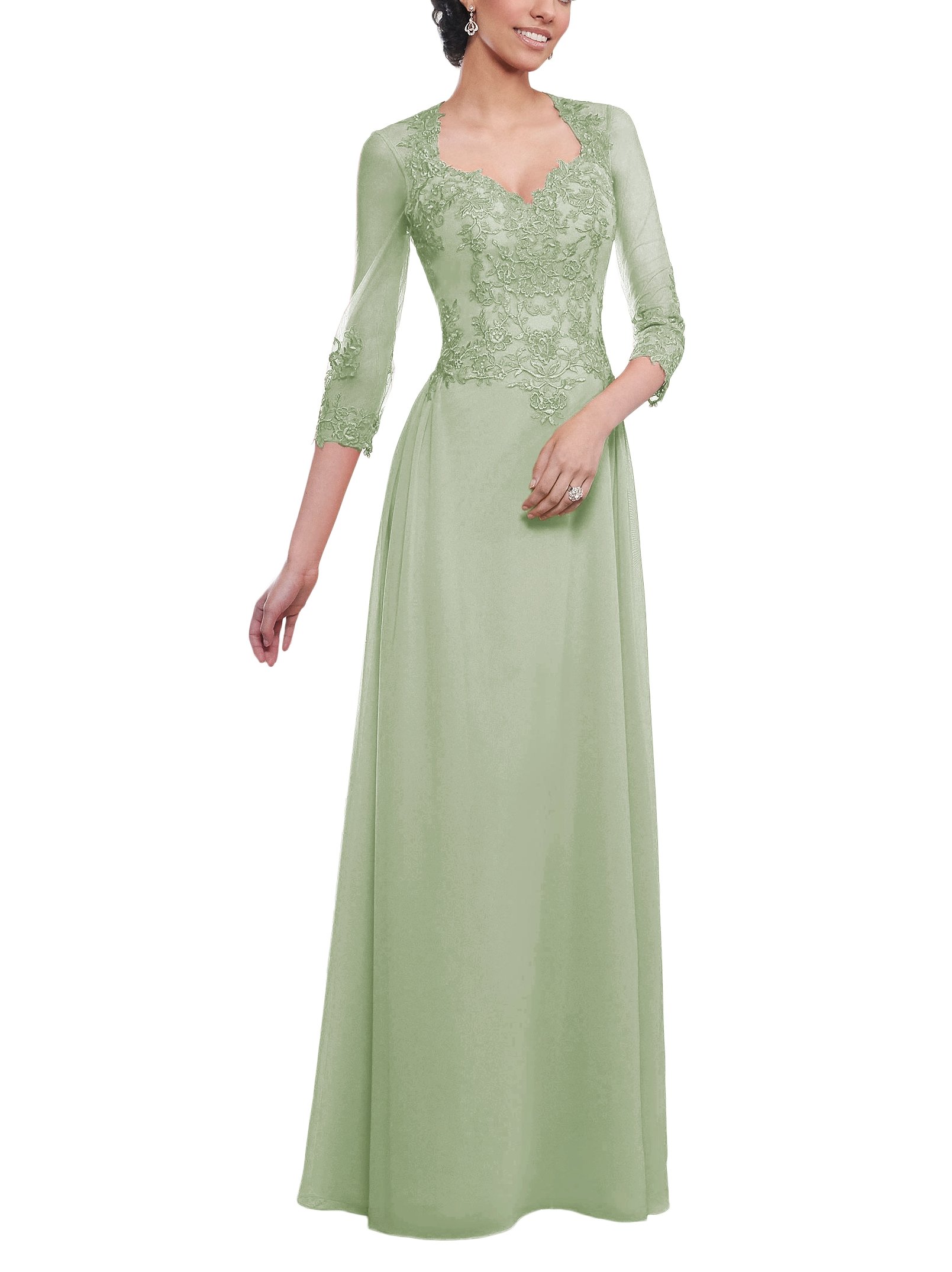 LoveMyth Women'a ALine Top Jacket 3/4 Sleeves Tulle Lace Sweetheart