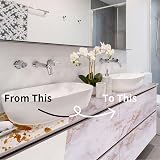 Decoroom Marble Effect Self Adhesive Vinyl Wrap 90x500cm view 4