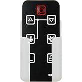 XINJISHIMIN Replacement for Allen+Roth Electric Fireplace Heater Remote Control F12-B-031-071A F12-B-031-071
