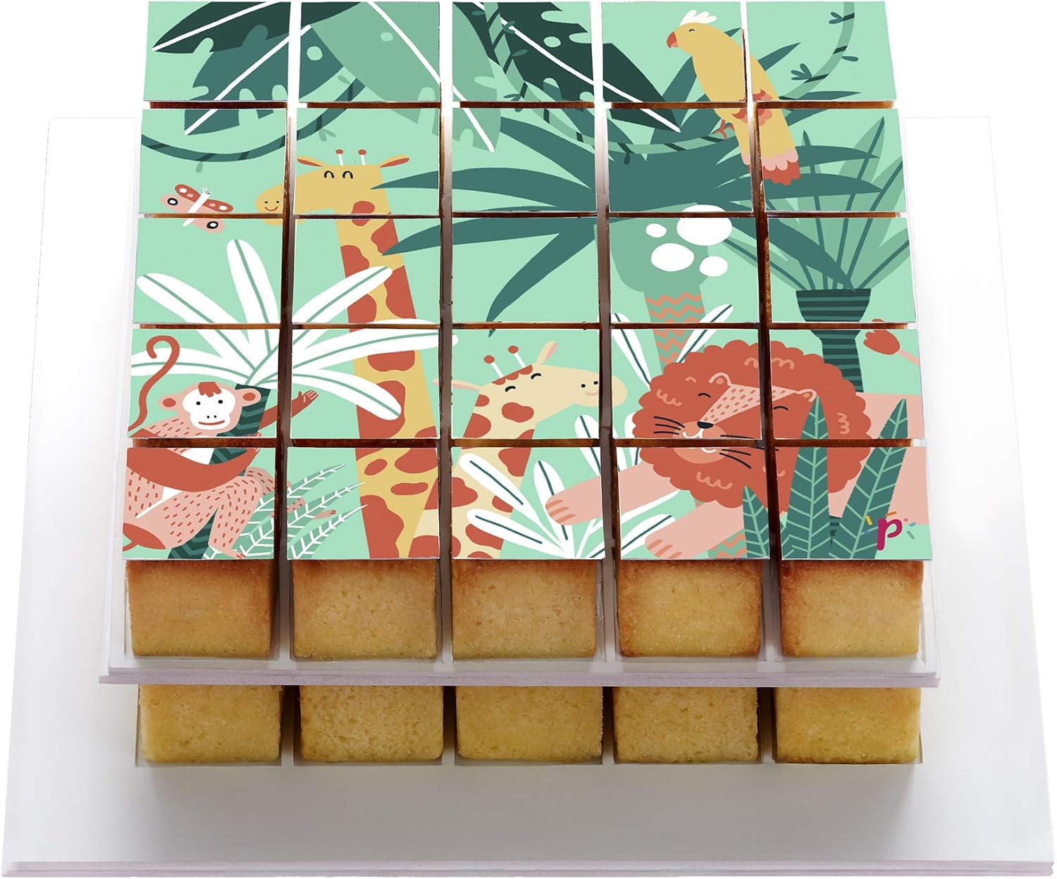 Figurines A Planter Pixkit Chateau De Princesse Support Facile A Monter Presentoir A Gateau Princesse Pixcake Ideal Gateau Anniversaire Enfant Carton Recyclable Reutilisable