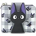 Studio Ghibli Kiki's Delivery Service Jiji Sakura Mini Flap Wallet LAVENDER NONE