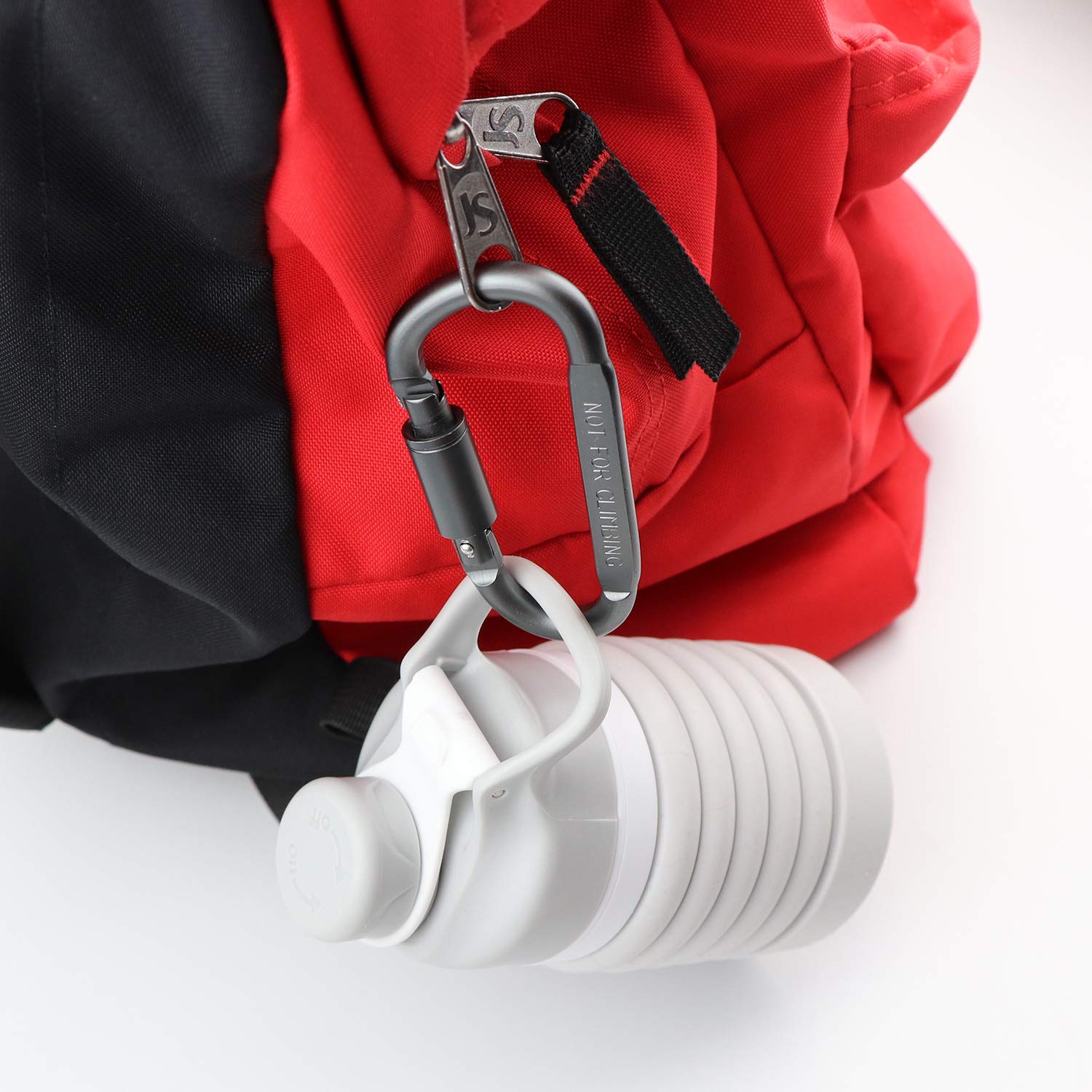 SENWOW Aluminum Alloy D-Ring High Strength Carabiner Key Chain Clip Hook For Camping Hiking (Not for Climbing)