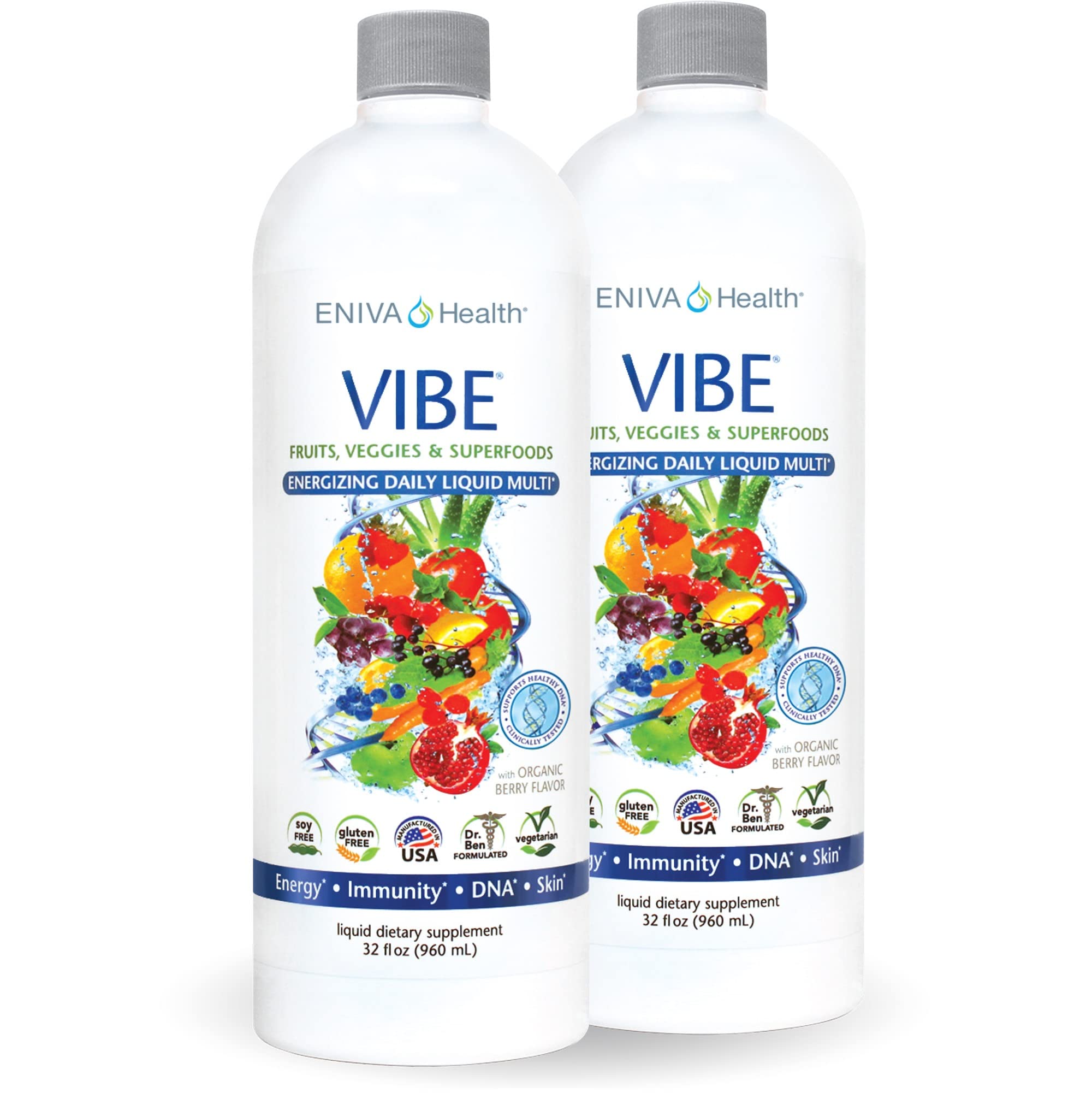 Mua Eniva Health Vibe Liquid Daily Multivitamin | Fruit & Veggie ...