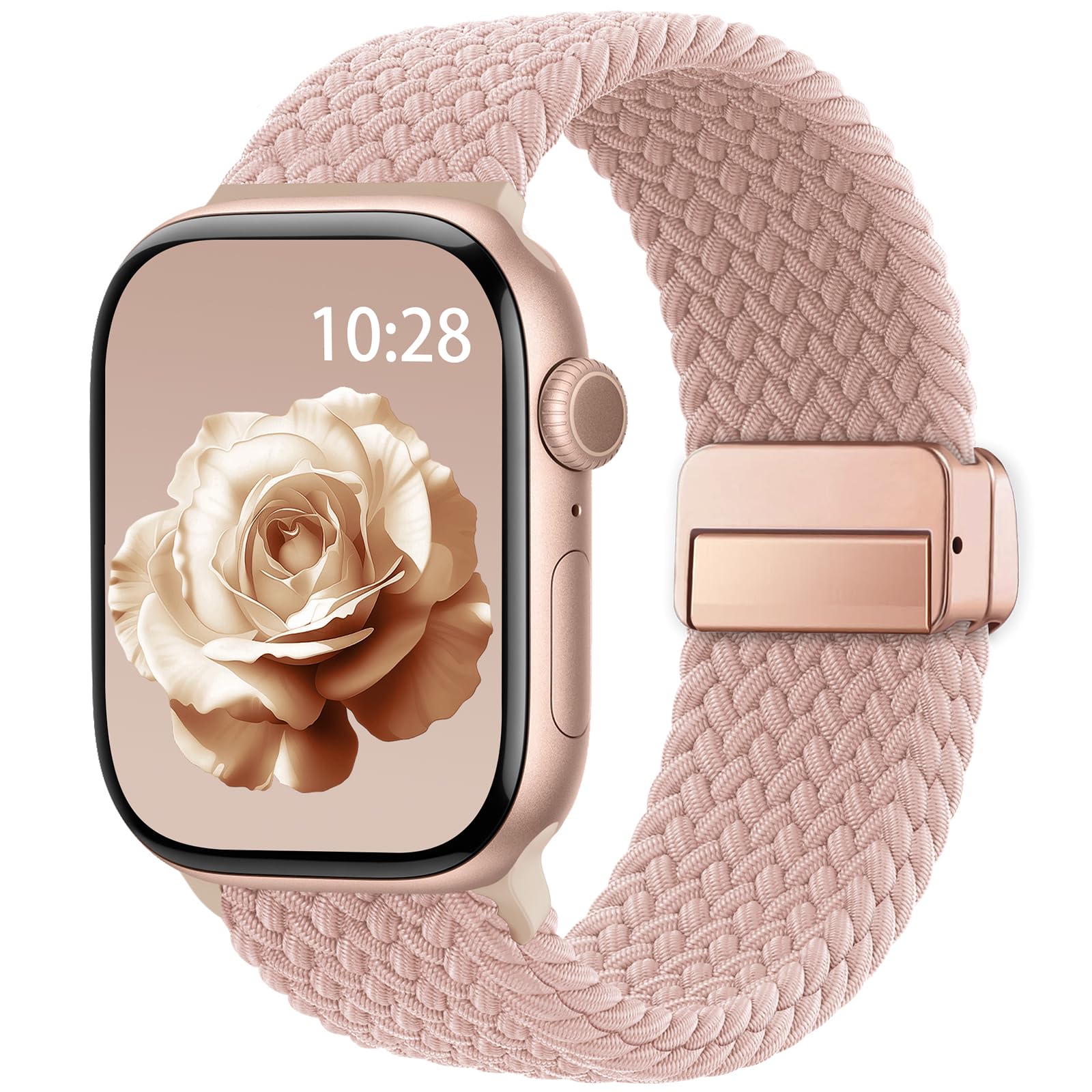 Braided Stretchy Band Compatible with Apple Watch
