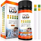 Med Lab 200 pH Test Strips 4.5&ndash;9.0 for Urine and Saliva Body pH Testing | Urinalysis Reagent Body Ph Test Strips for Acidity and Alkalinity. Alkaline Diet Food and Acid pH Testing