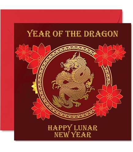 Amazon.com : Artery8 2024 Chinese New Year Lunar New Year Of