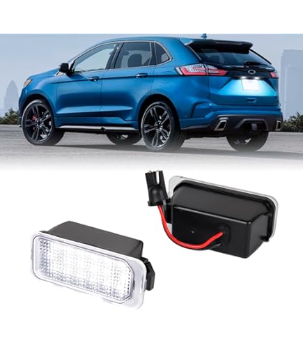 Ford Ranger LED License Plate Lights Tag Light Lamp Assembly For