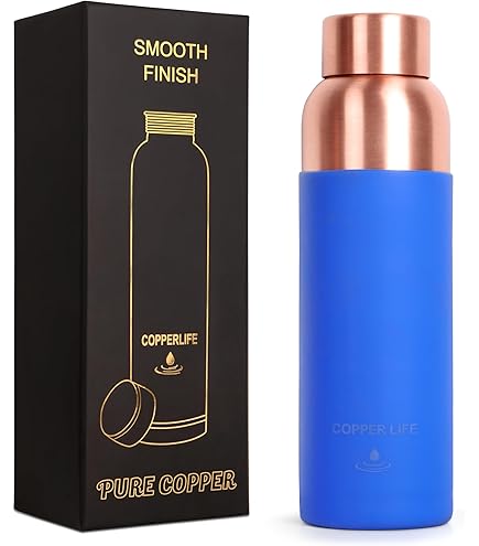 Amazon.com: COPPER LIFE Pure Copper Water Bottle