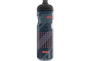 SIGG - Soft Bike Water Bottle - Pulsar Therm Night - Insulated - Squeezable - Dishwasher Safe - Lightweight - Leakproof - BPA Free - 22 Oz