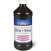 Heritage Store HPM + White Hydrogen Peroxide Mouthwash - Whitening Peroxyl Mouth Rinse, Bad Breath Treatment for Adults & Kids, Fresh Oral Rinse for Gum Health, Flouride & Alcohol Free - 16 Fl Oz