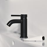 Ideal Standard BC268XG Ceraline Basin Mixer Tap Silk Black Fixed Spout Easy Fix view 7