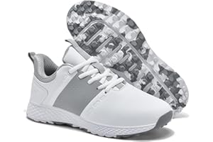 ULTIANT Golf Shoes Women Waterproof Spikeless Ladies Sport Sneakers Walking Shoes Size5-9.5