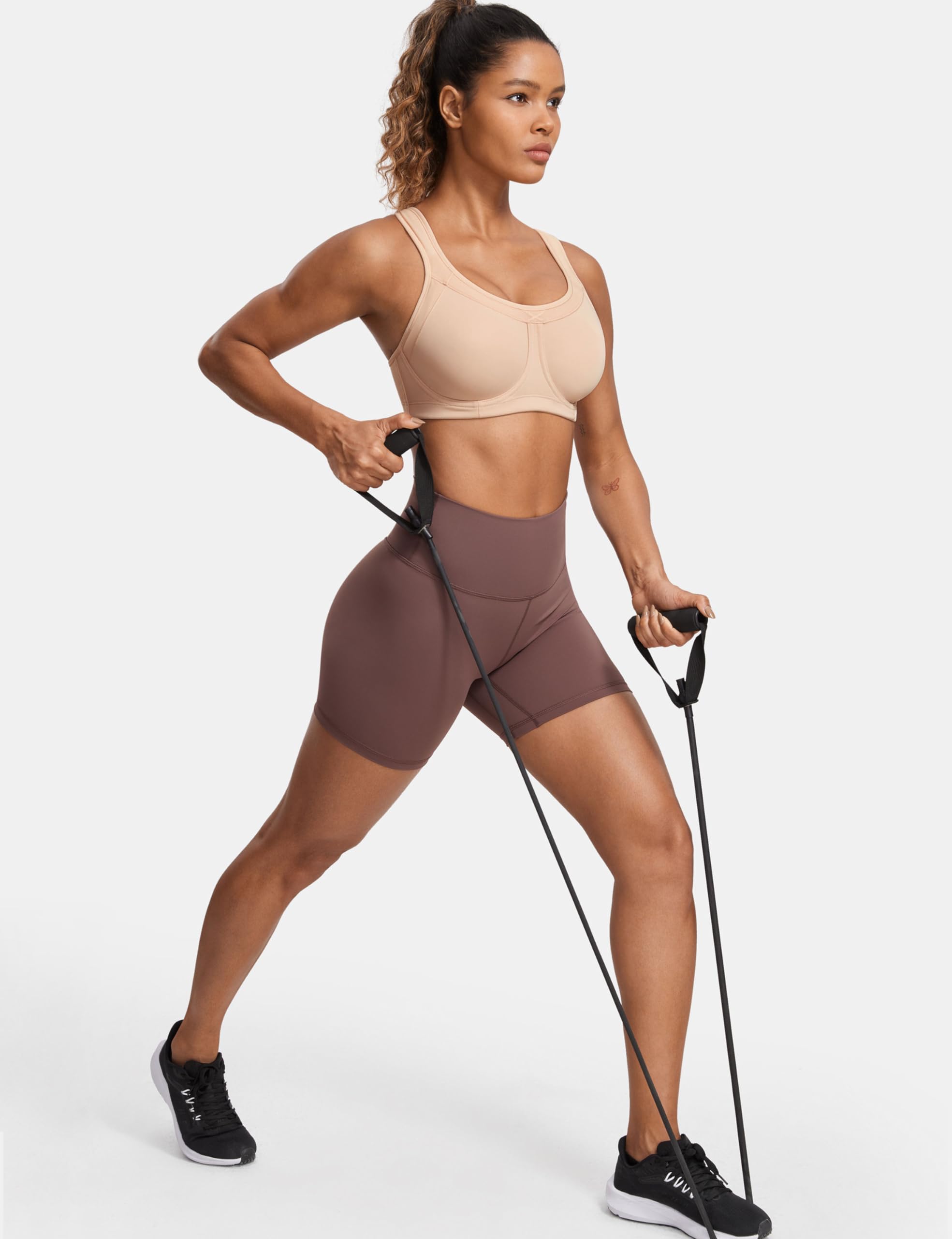 SYROKAN Women's High Impact Plus Size Sports Bra Nigeria | Ubuy