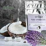 Origo Epsom Salt Lavender Coconut Oil 1KG for Sleep Stress Relief Bath Body Care view 4